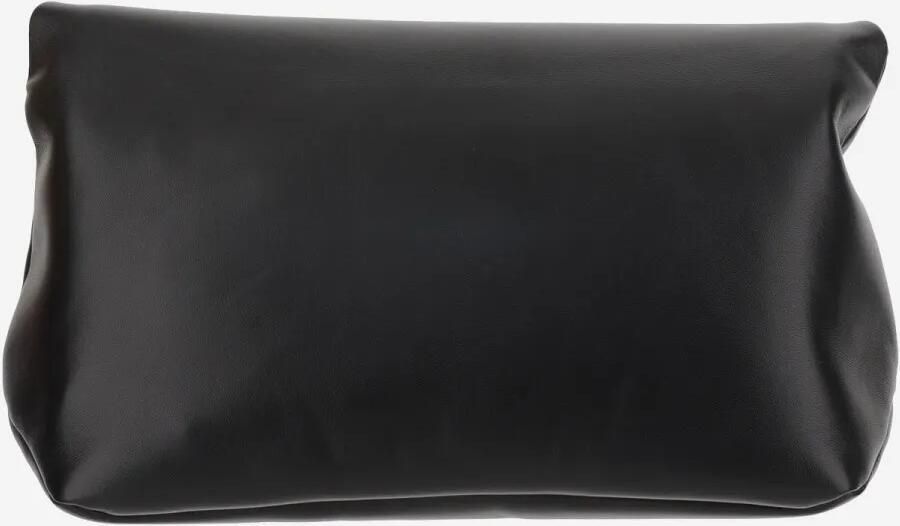 Jil Sander Clutches Jewel Zipper Clutch Bag in zwart