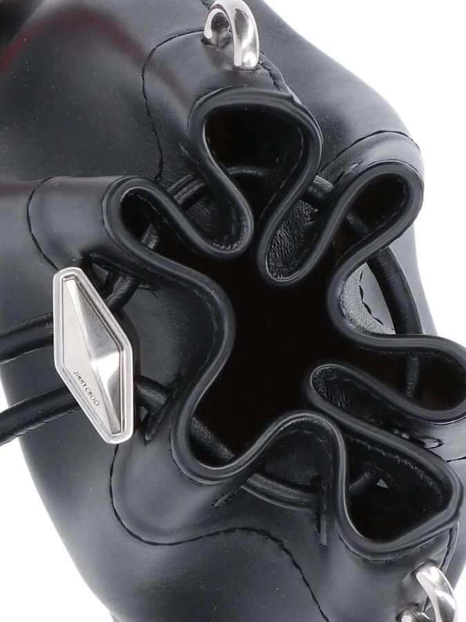 Jimmy Choo Bucket bags "Bon" Bucket Bag – Black in zwart - Foto 4