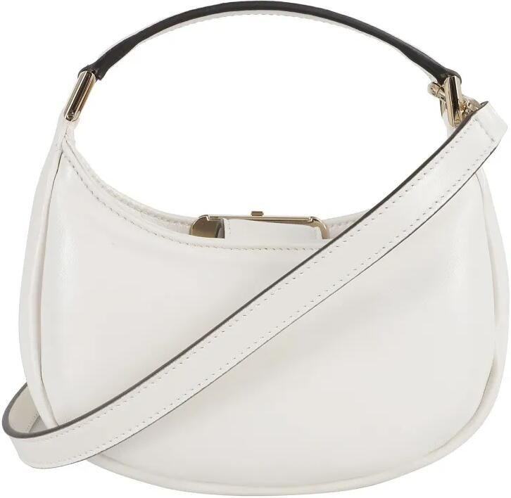 Jimmy Choo Hobo bags Edie Hobo Mini in wit