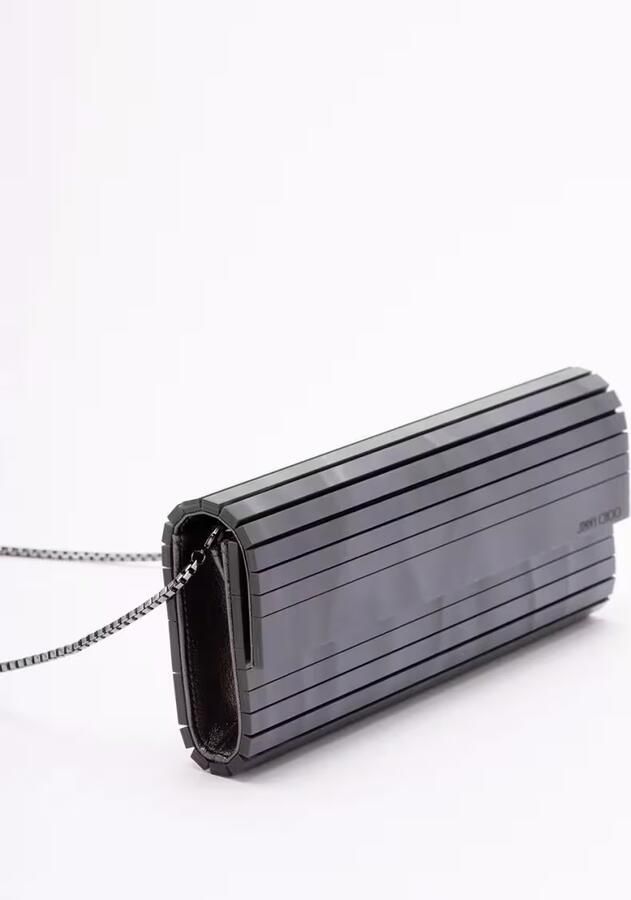 Jimmy Choo Hobo bags `Sweetie` Structured Shoulder Bag in grijs