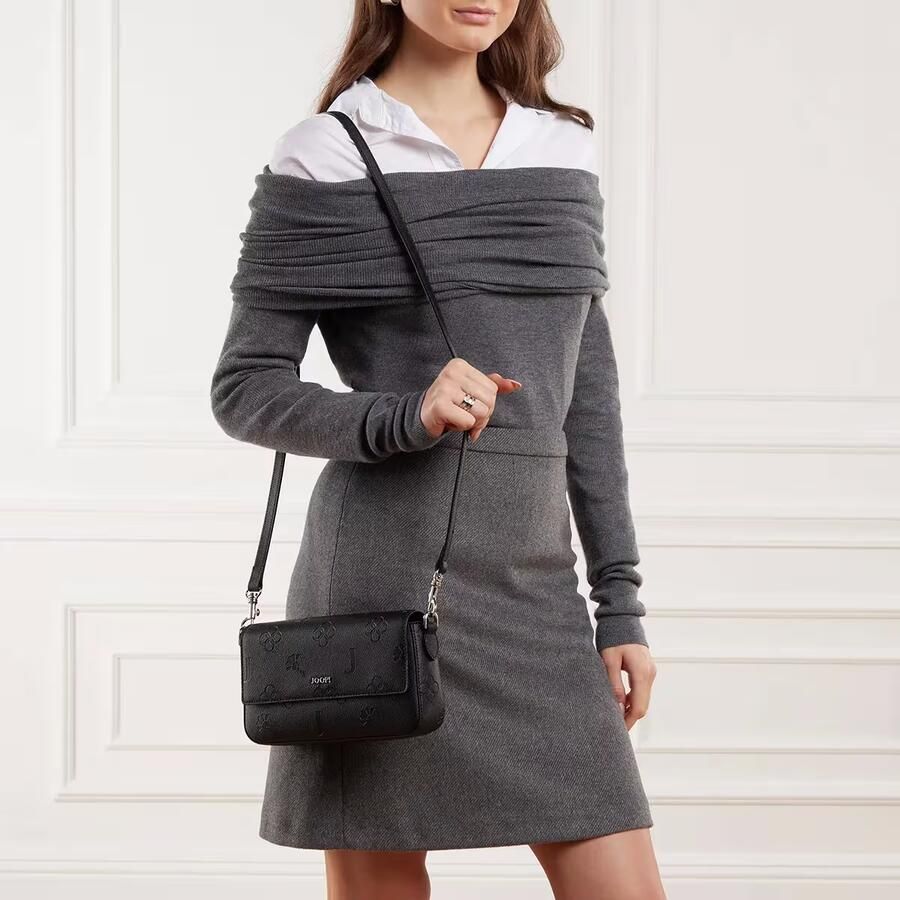 Joop! Crossbody bags Decoro Stampa Nil Shoulderbag Xshf in zwart