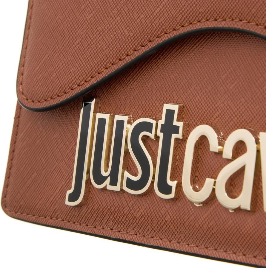 Just Cavalli Bruine Schoudertas voor Vrouwen Brown Dames