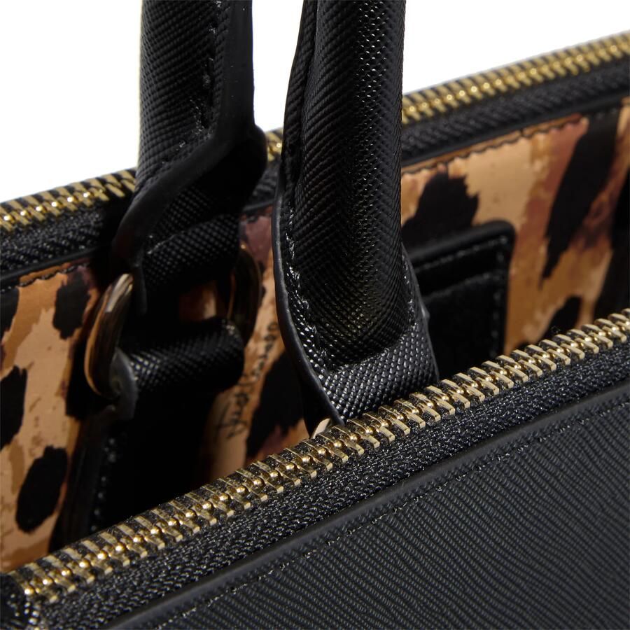 Just Cavalli Metalen Lettering Dames Tas Range Black Dames - Foto 4