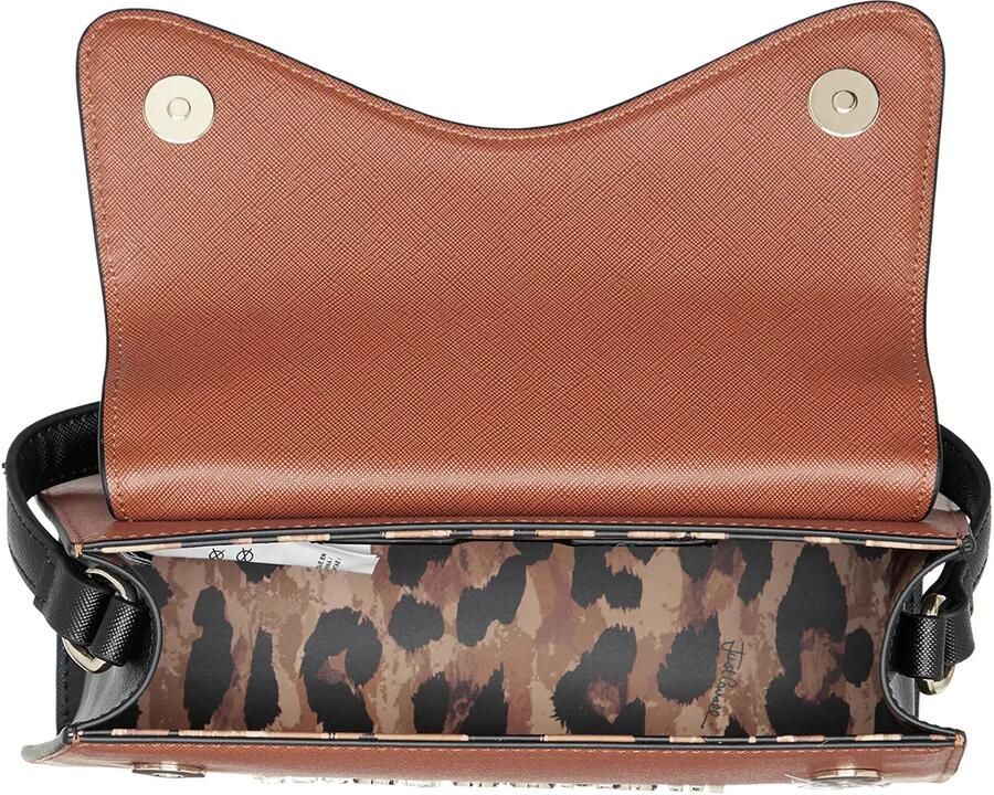 Just Cavalli Metalen Lettering Dames Tas ST Brown Dames - Foto 4