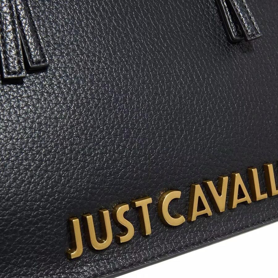 Just Cavalli Shoppers Shopping Bag in zwart