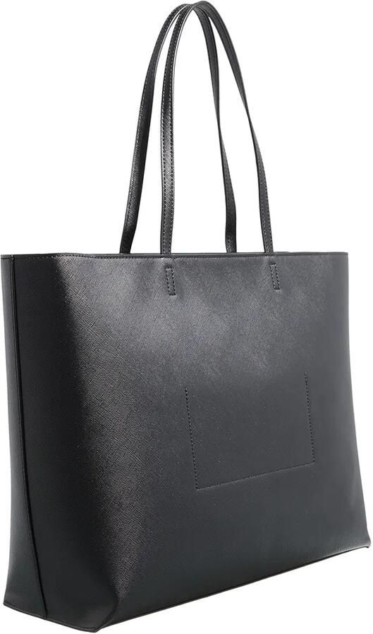 Just Cavalli Zwarte polyester handtas met saffiano lederen textuur Black Dames - Foto 3