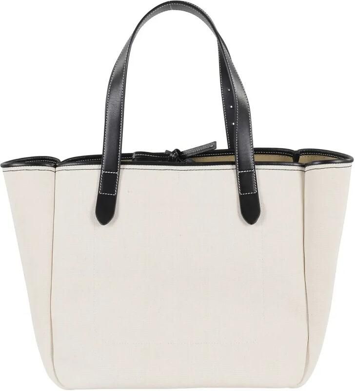 J.W.Anderson Shoppers & Totes Cotton Belt Tote in beige