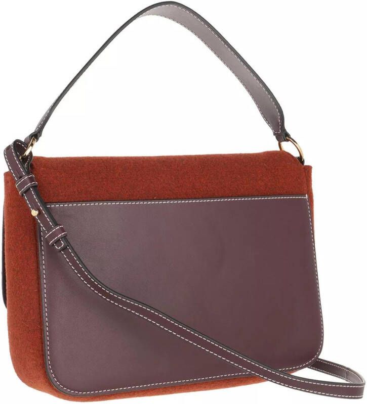 J.W.Anderson Shoppers Shoulder Anchor Bag in rood