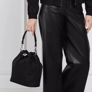Karl Lagerfeld Bucket bags Ikonik Nylon Bucket in black