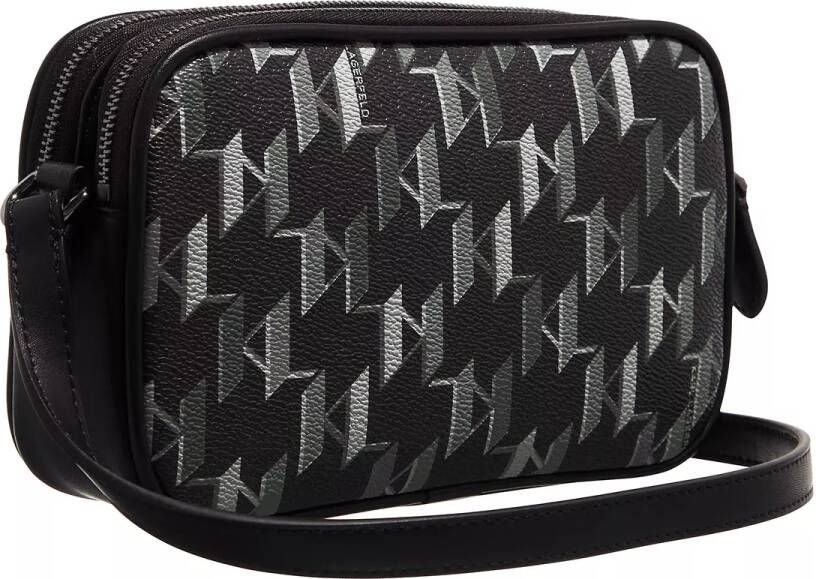 Karl Lagerfeld Crossbody bags Ikonik 2.0 Mono Cc Camerabag in zwart