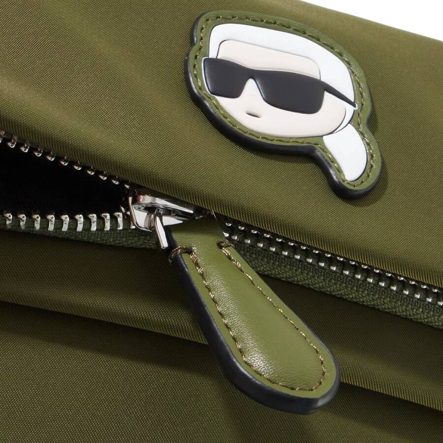 Karl Lagerfeld Crossbody bags K Ikonik 2.0 Nylon Fold Cb in groen