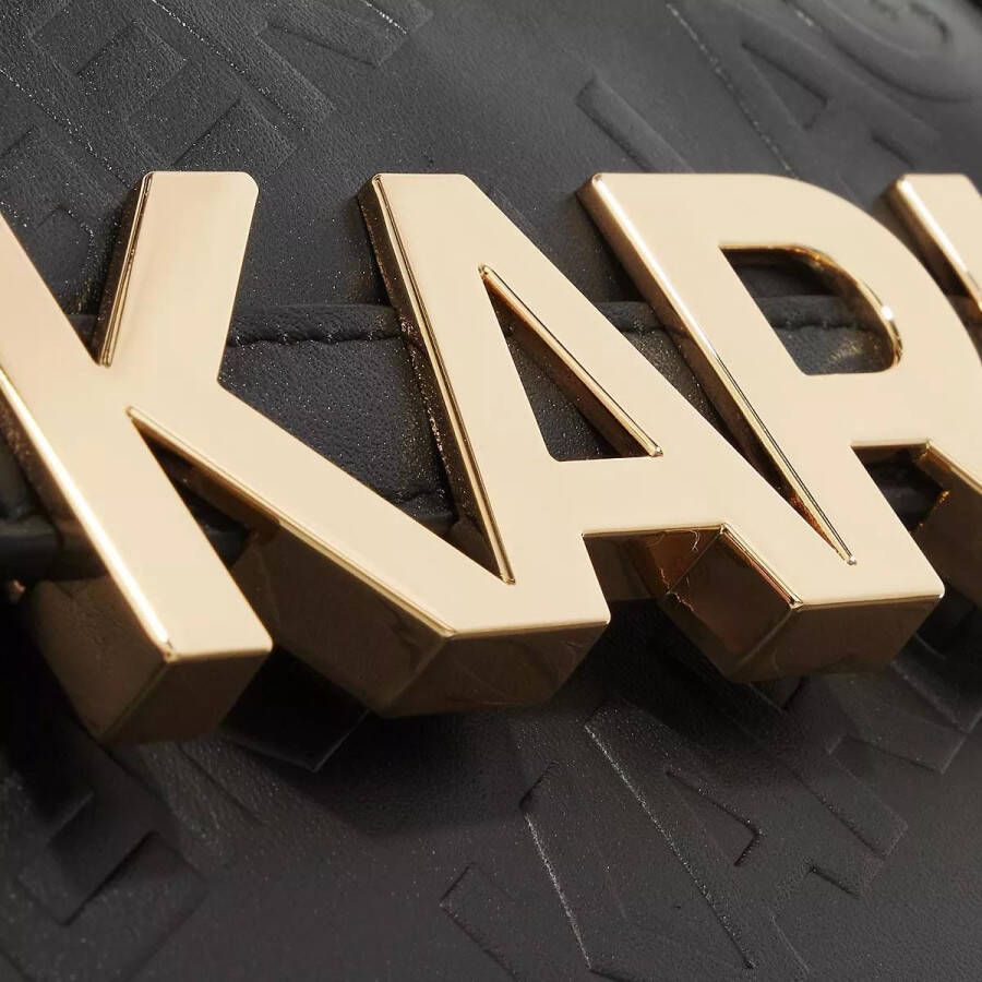 Karl Lagerfeld Crossbody bags Letters Embossed Crossbody in zwart