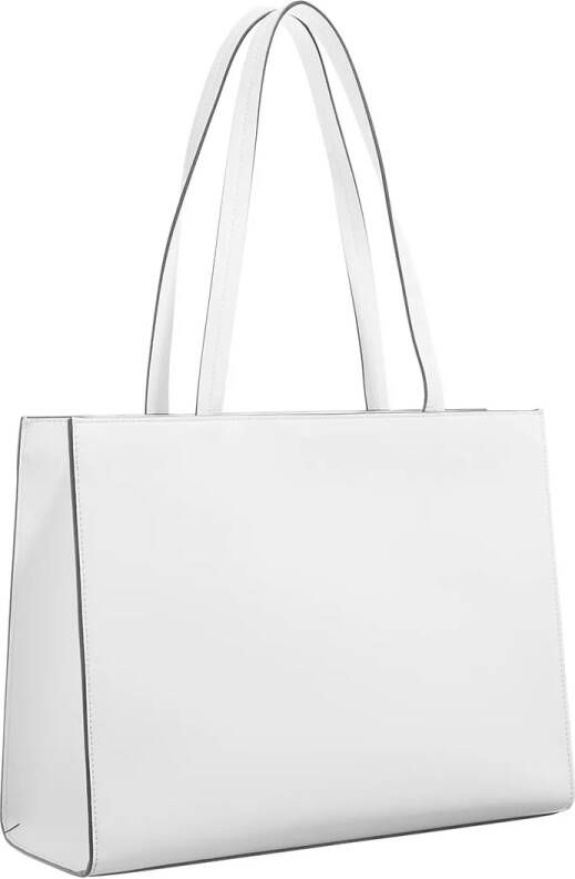 Karl Lagerfeld Jeans Totes Logo Embossed Tote in wit