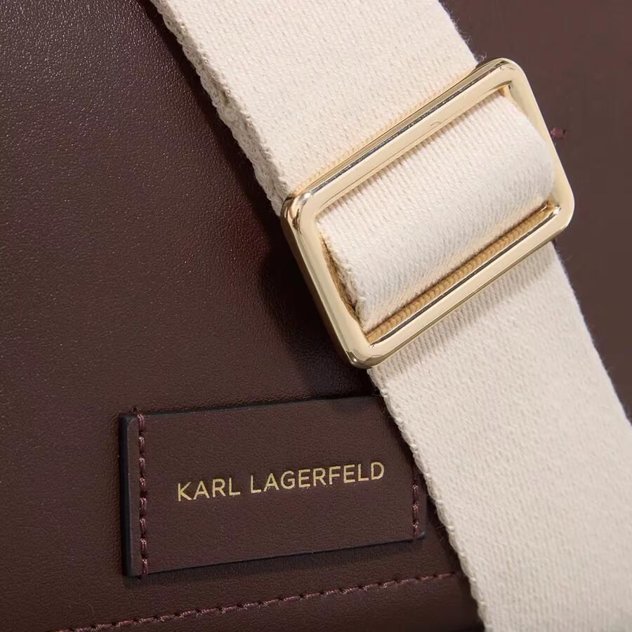 Karl Lagerfeld Crossbody bags K Circle Camerabag Perforated in bruin - Foto 2