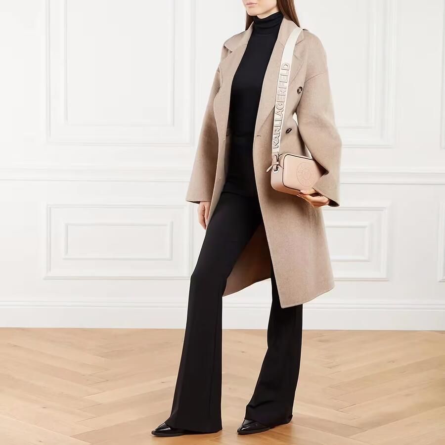 Karl Lagerfeld Crossbody bags K Circle Camerabag Perforated in poeder roze - Foto 2