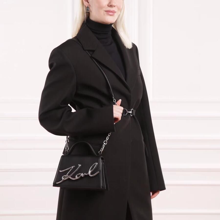 Karl Lagerfeld Crossbody bags K Signature 2.0 Sm Crossbody in zwart - Foto 4
