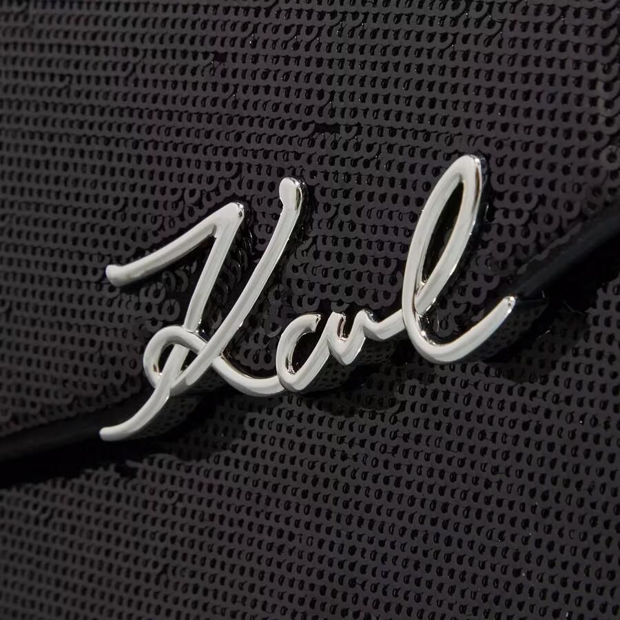 Karl Lagerfeld Crossbody bags K Signature Sp Slim Cb Seq in zwart - Foto 2