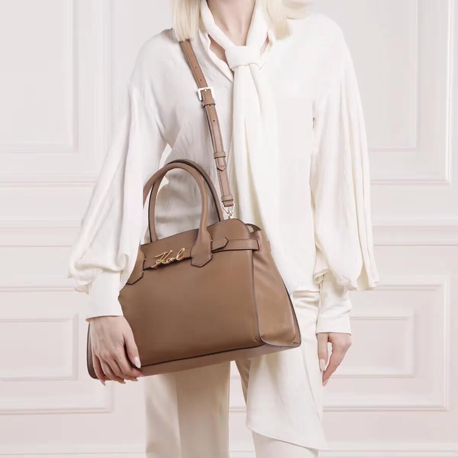 Karl Lagerfeld Crossbody bags K Signature Top Handle in bruin - Foto 4