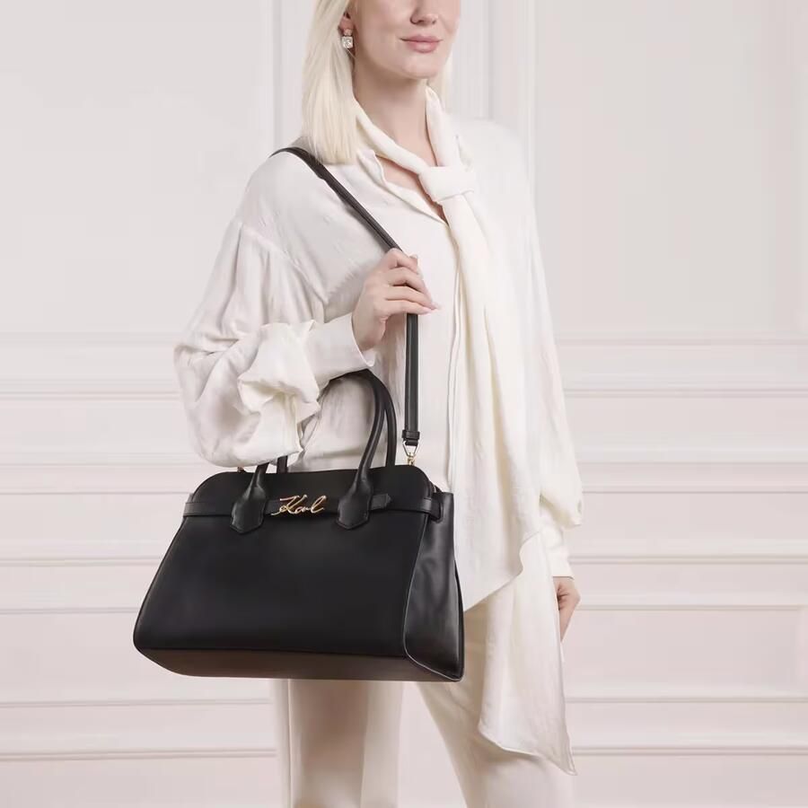 Karl Lagerfeld Crossbody bags K Signature Top Handle in zwart - Foto 4