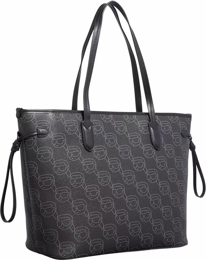 Karl Lagerfeld Shoppers & Totes Ikon Mono Cc Lg Tote in zwart - Foto 4