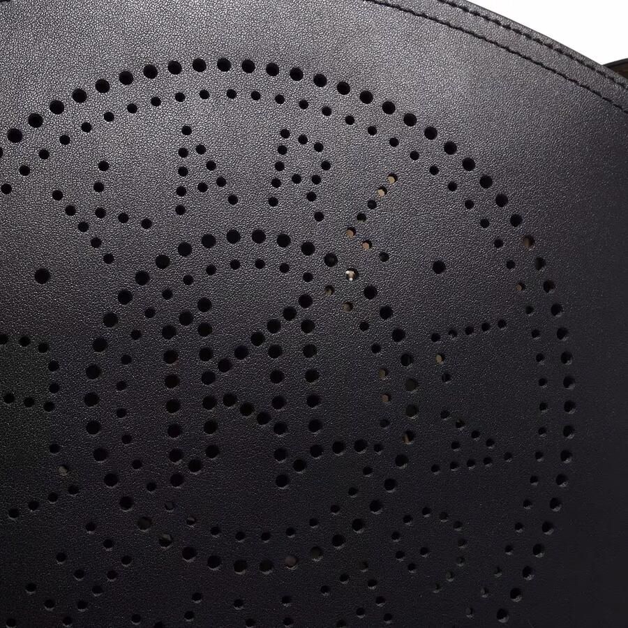 Karl Lagerfeld Shoppers & Totes K Circle Sm Tote Perforated in zwart