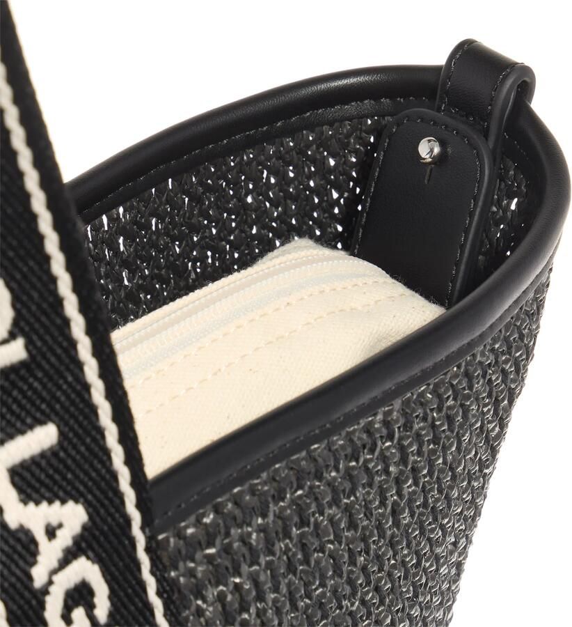 Karl Lagerfeld Shoppers & Totes K Essential Raffia Bag in zwart