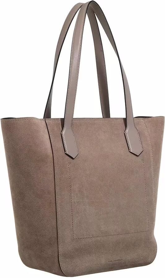 Karl Lagerfeld Shoppers & Totes K Forever Special Tote Suede in taupe