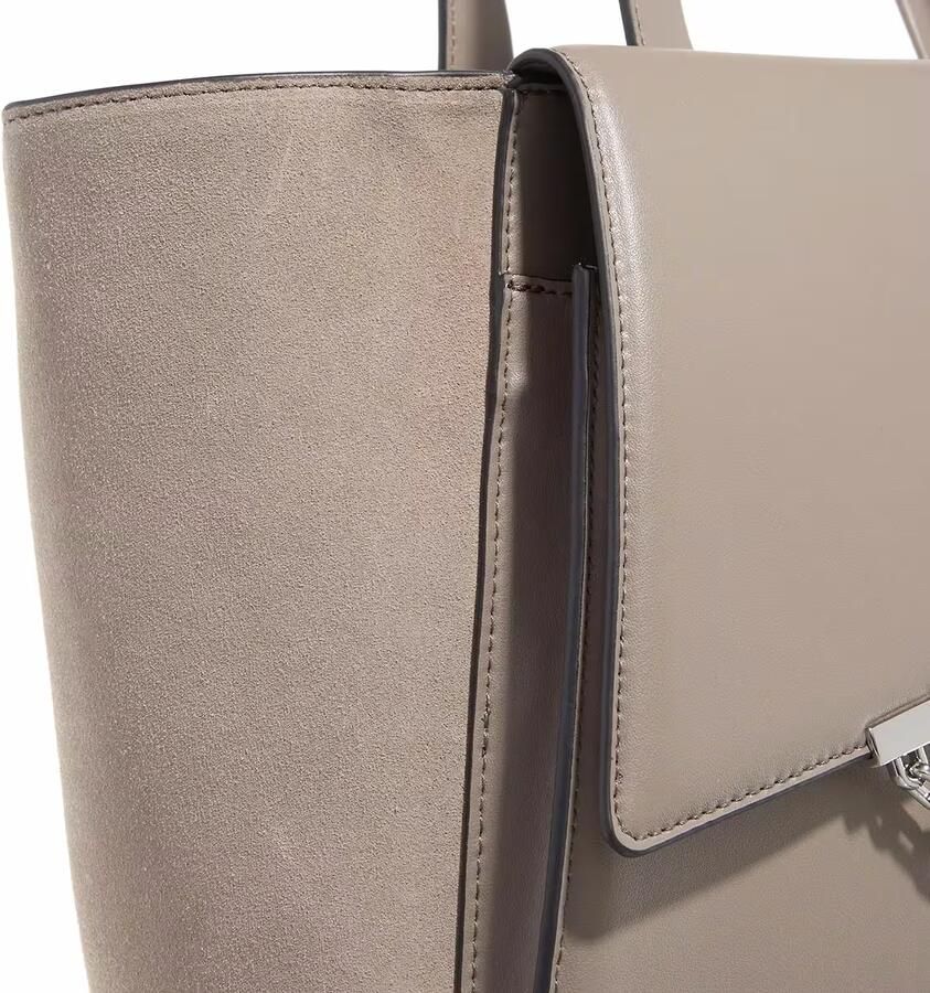 Karl Lagerfeld Shoppers & Totes K Seven Grainy Sp Tote Suede in taupe