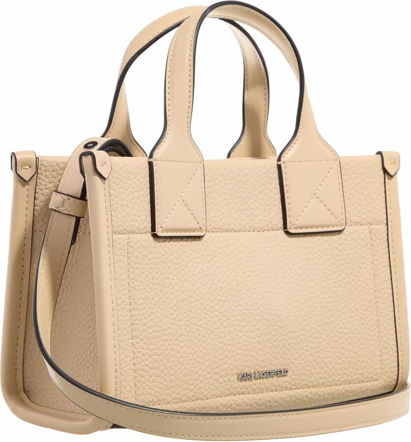 Karl Lagerfeld Shoppers & Totes K Skuare Sm Tote Grainy in beige - Foto 2