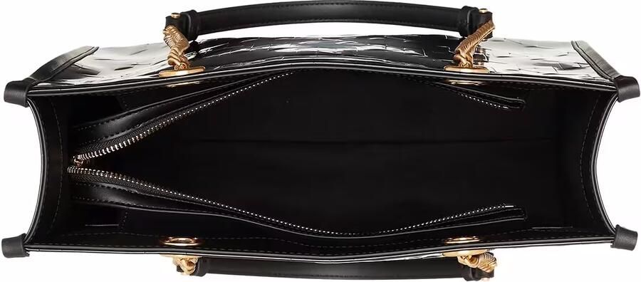 Karl Lagerfeld Shoppers & Totes K Skuare Sp Shiny Mono Md Tote in zwart - Foto 2