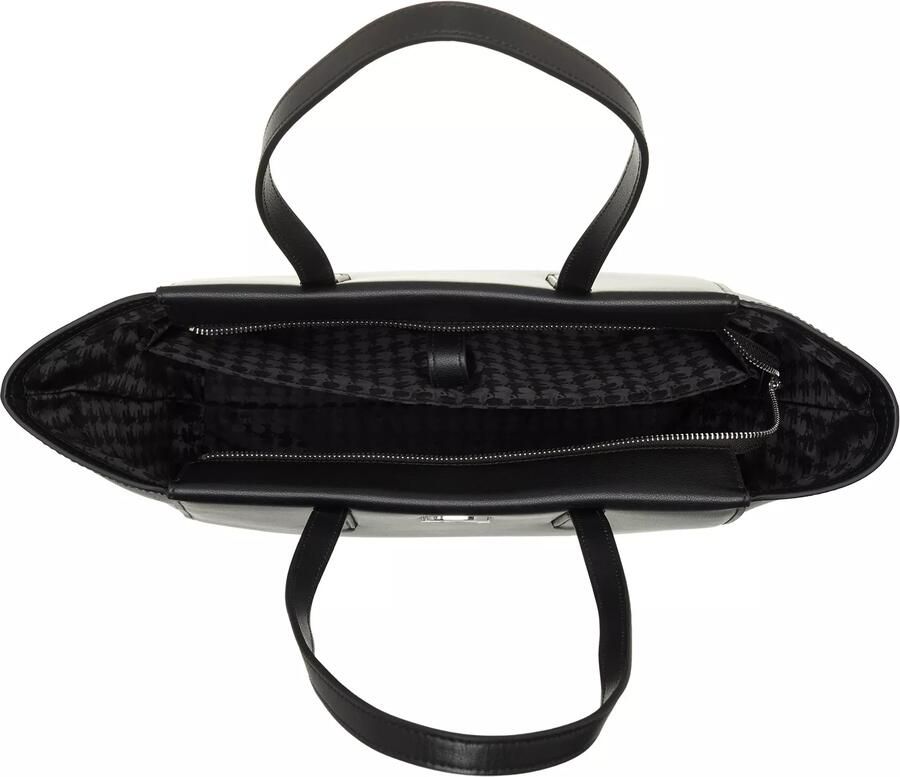 Karl Lagerfeld Shoppers K Ikonik 2.0 Leather Tote Pin in zwart - Foto 5