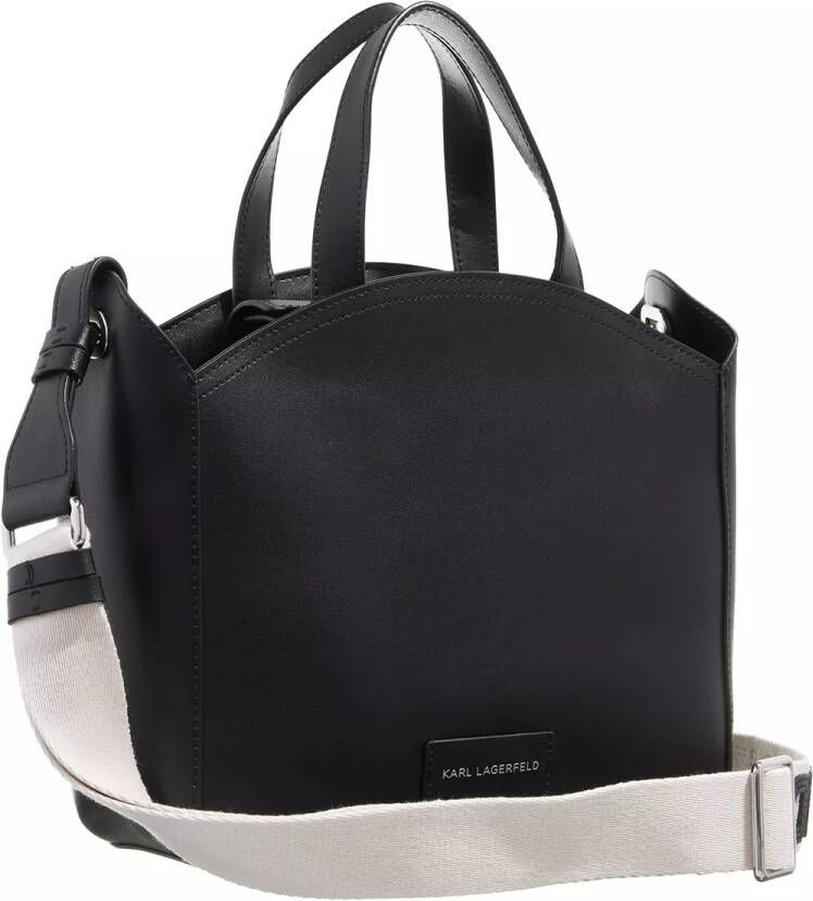 Karl Lagerfeld Totes K Circle Sm Tote Shearling in zwart