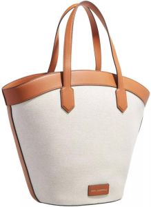Karl Lagerfeld Totes Tulip Medium Tote Canvas in brown