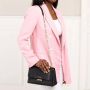 Furla Shoppers & Totes Sfera Soft Mini Crossbody Top Handle in poeder roze - Thumbnail 1