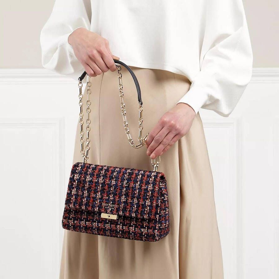 Kate spade new york Crossbody bags Carlyle Tweed Fabric Medium Shoulder Bag in meerkleurig
