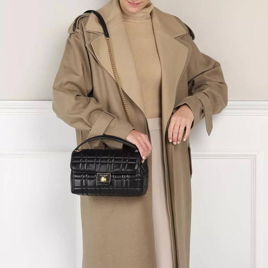 Kate spade new york Crossbody bags Evelyn Quilted Leather in zwart