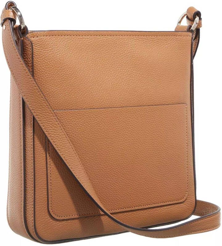 Kate spade new york Crossbody bags Hudson Pebbled Leather Small Messenger in bruin