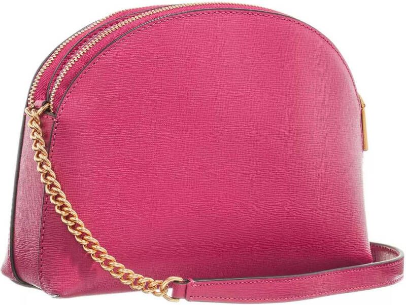 Kate spade new york Crossbody bags Morgan Saffiano Leather Double Zip Dome Crossbody in roze
