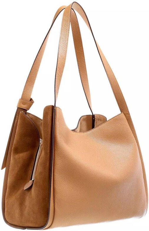 Kate spade new york Hobo bags Knott Pebbled Large Shoulder Bag in beige