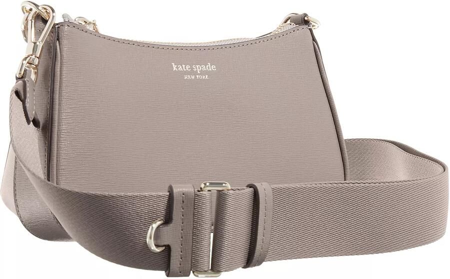 Kate spade new york Crossbody bags Double Up Colorblocked Saffiano Leather Double Up in crème
