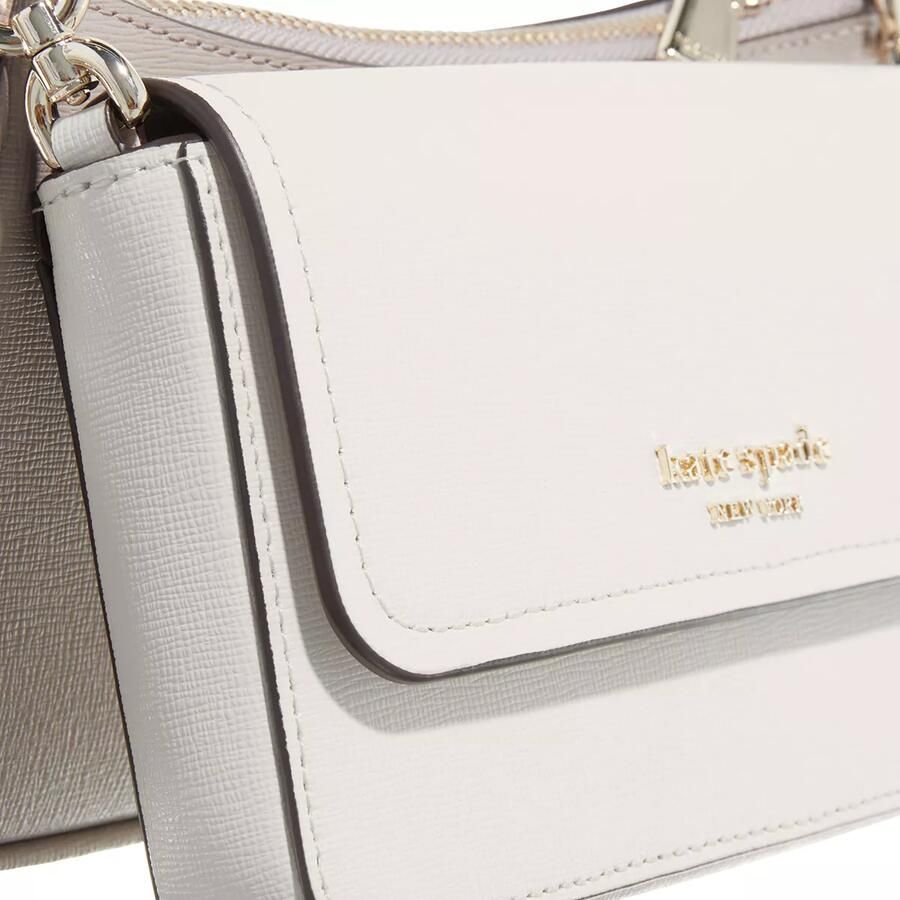 Kate spade new york Crossbody bags Double Up Colorblocked Saffiano Leather Double Up in crème - Foto 2