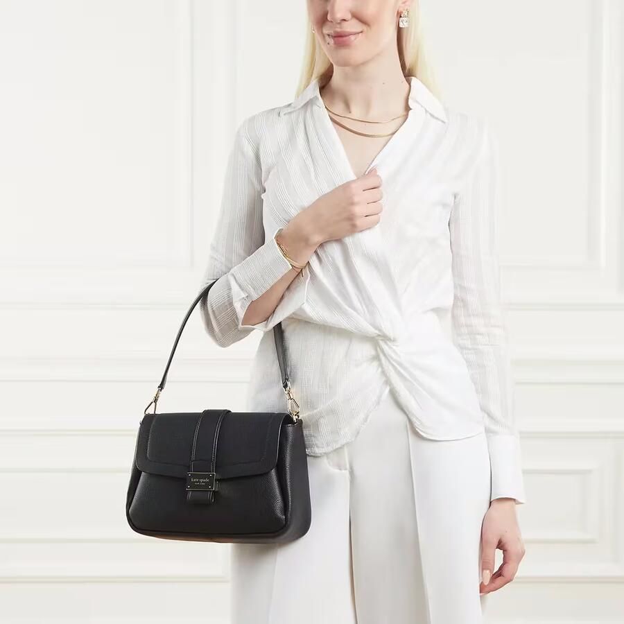 Kate spade new york Crossbody bags Nouveau Flap Shoulder in zwart
