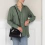 Kate spade new york Shoppers & Totes The Original Bag Icon Spazzolato Small Tote in zwart - Thumbnail 1
