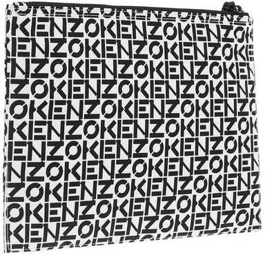 Kenzo Clutches Pouch in white