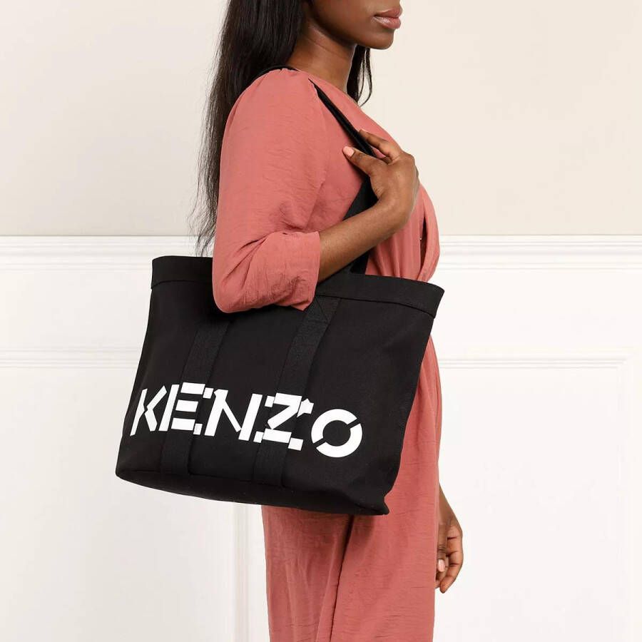 Kenzo Shoppers Shopper Tote bag in zwart