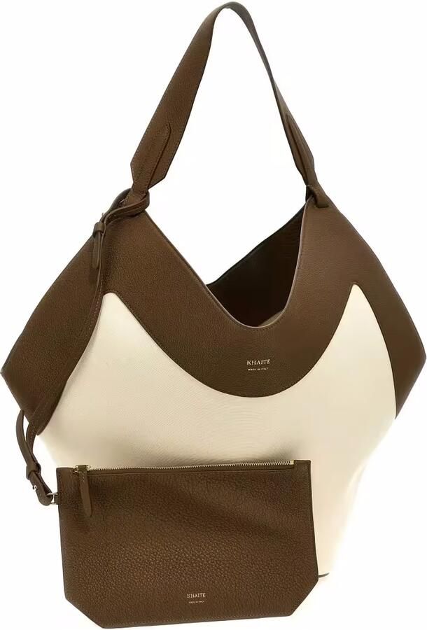 Khaite Shoppers & Totes 'Medium Lotus Tote' Shopping Bag in beige - Foto 5