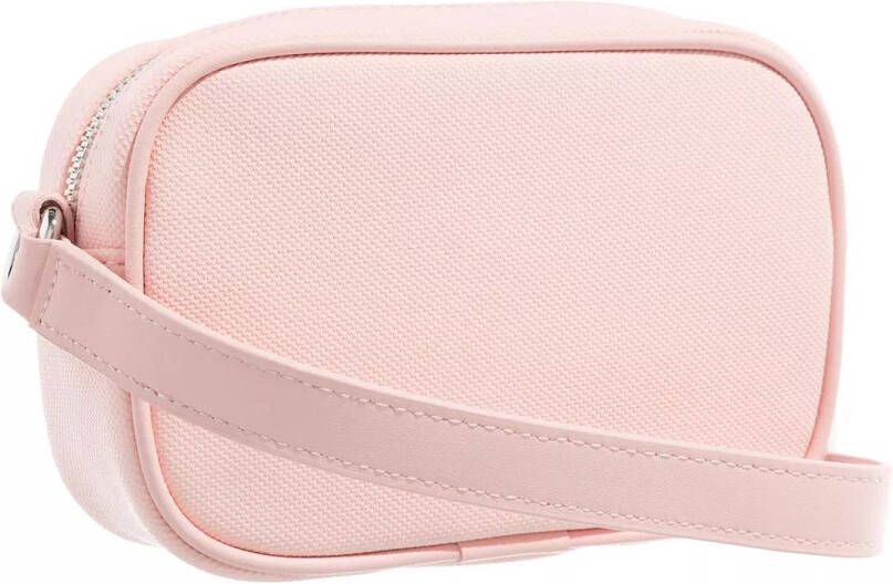 Lacoste Crossbody bags Daily Lifestyle in poeder roze