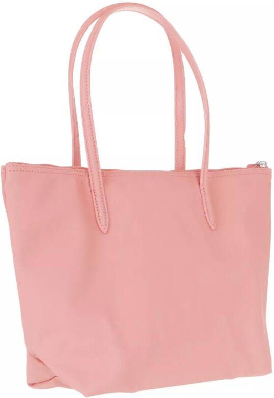 Lacoste Shoppers Women Shopping Bag in koraal