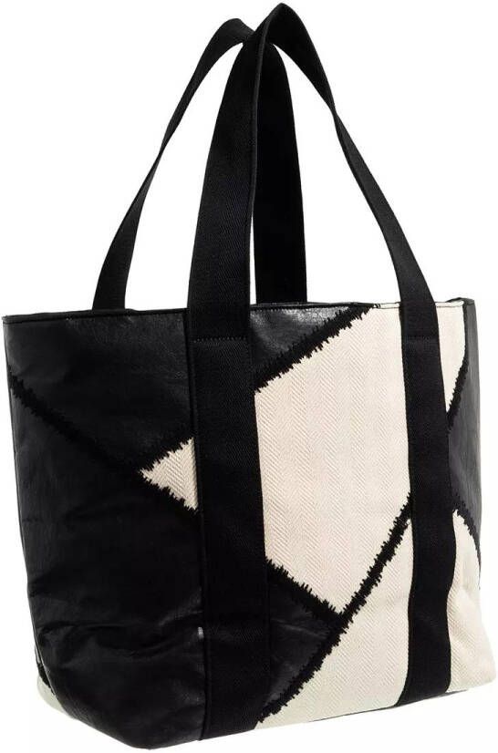 Alaia Shoppers Le Coeur Perfo Pois Shoulder Bag in zwart
