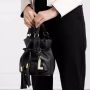Lancel Bucket bags Flirt Grained Leather Bucket Bag Small in zwart - Thumbnail 1